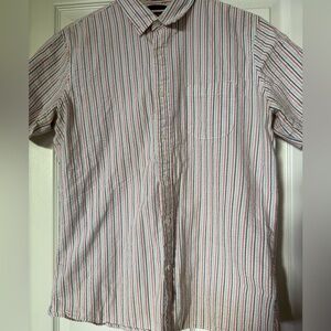 1901 Trim Fit Button-up striped shirt Men’s size L